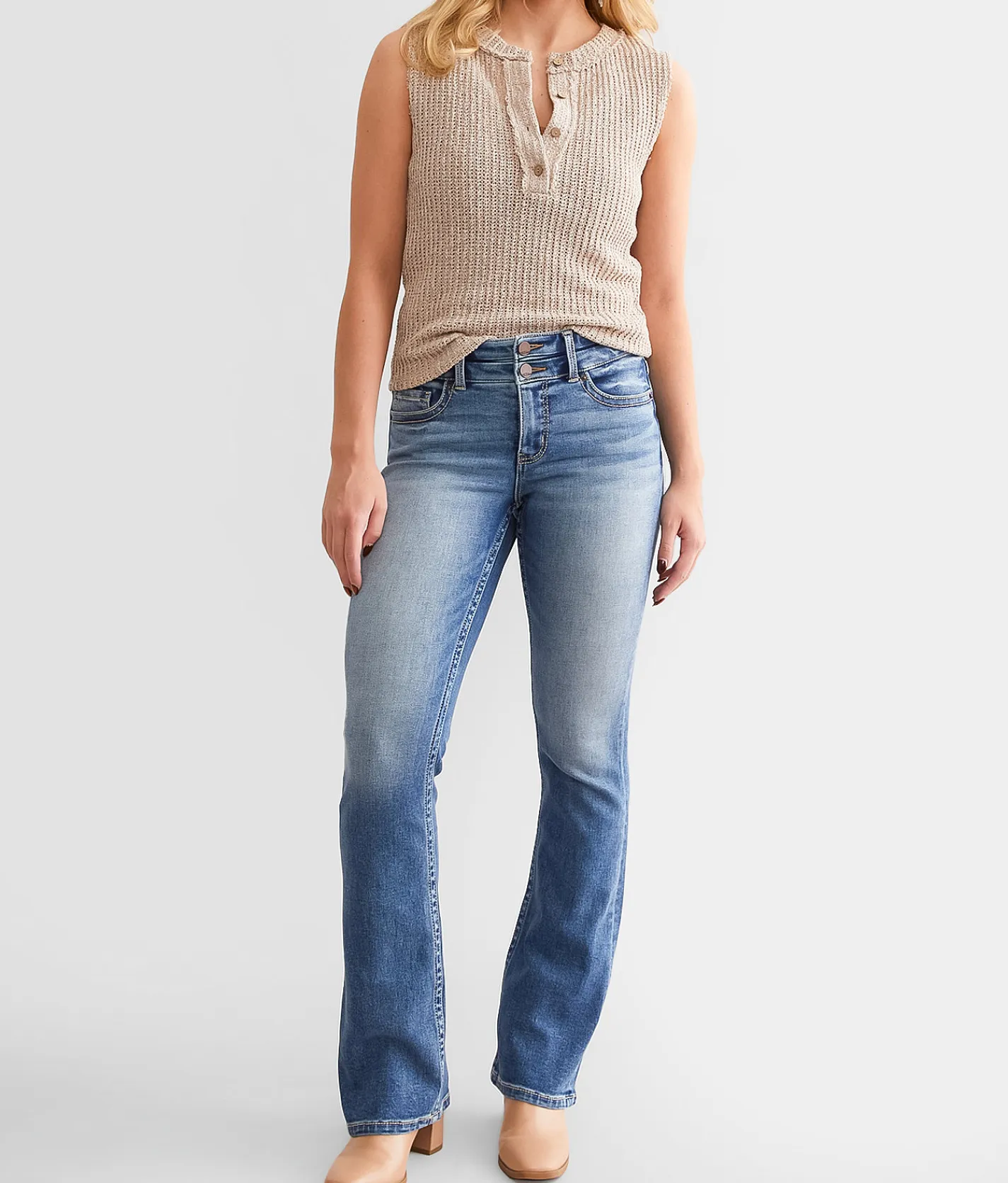 BKE Gabby Tailored Boot Stretch Jean Netro 2 Clearance