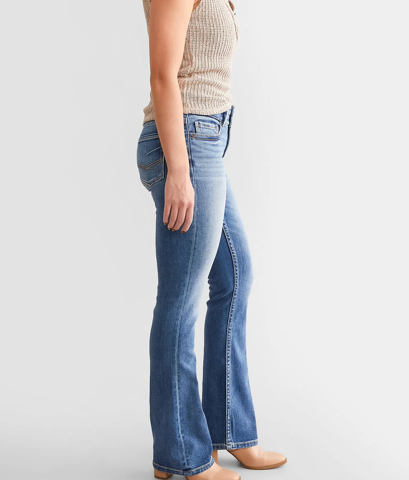 BKE Gabby Tailored Boot Stretch Jean Netro 2 Clearance