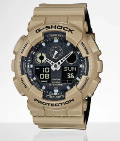 Activewear | G-Shock GA100L-8A Watch Sand