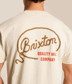 Brixton Gallatin T-Shirt Cream