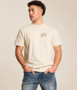 Brixton Gallatin T-Shirt Cream
