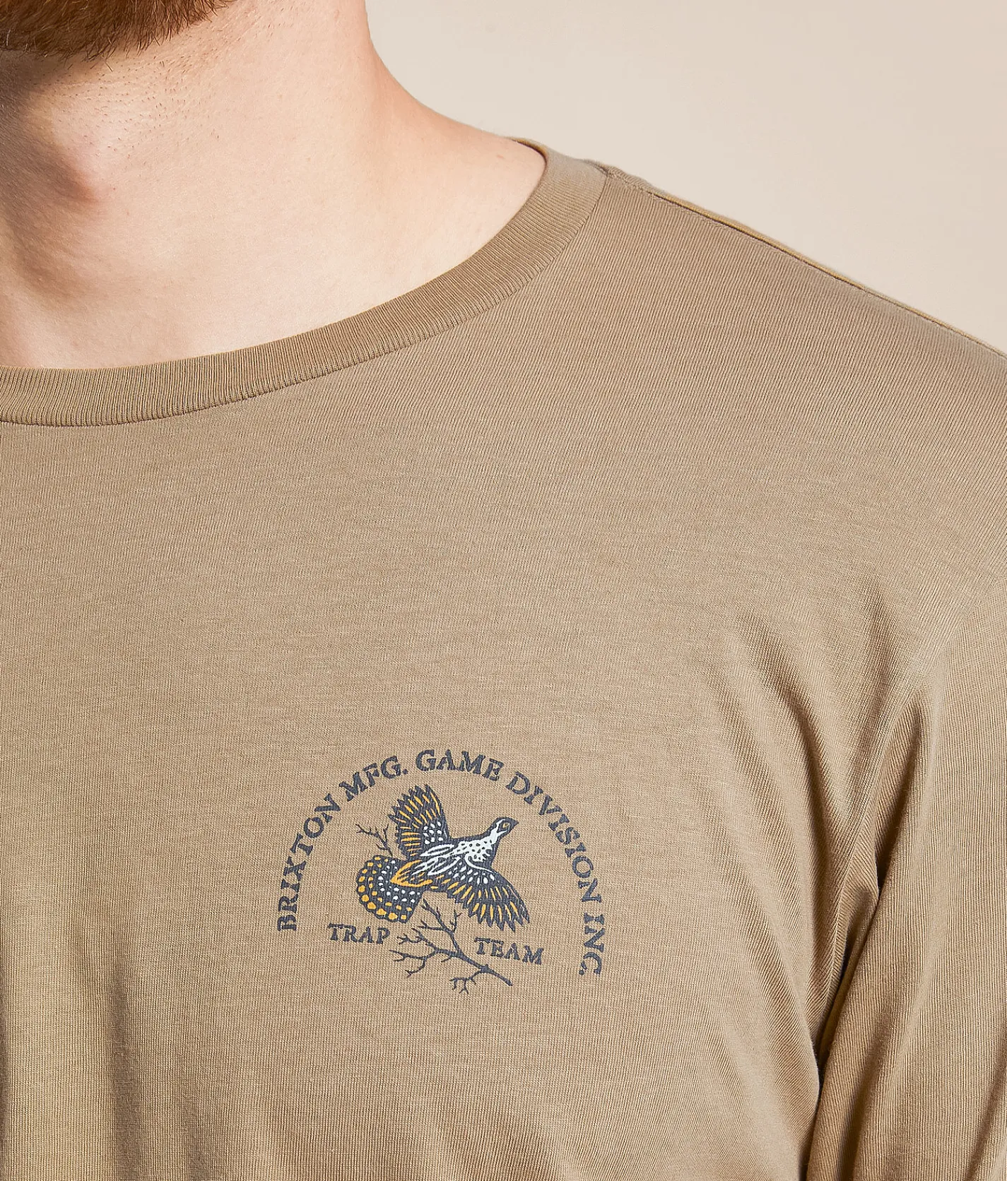 Graphic T-Shirts | Brixton Game T-Shirt Khaki