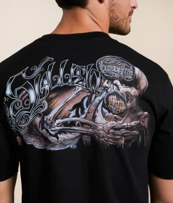 Tops|Graphic T-Shirts | Sullen Garage Ink T-Shirt Jet Black