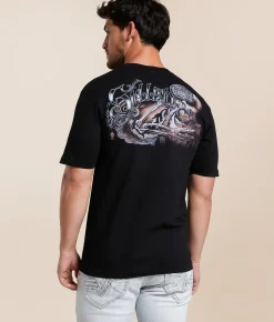 Tops|Graphic T-Shirts | Sullen Garage Ink T-Shirt Jet Black