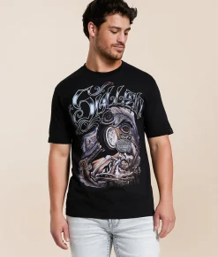 Tops|Graphic T-Shirts | Sullen Garage Ink T-Shirt Jet Black