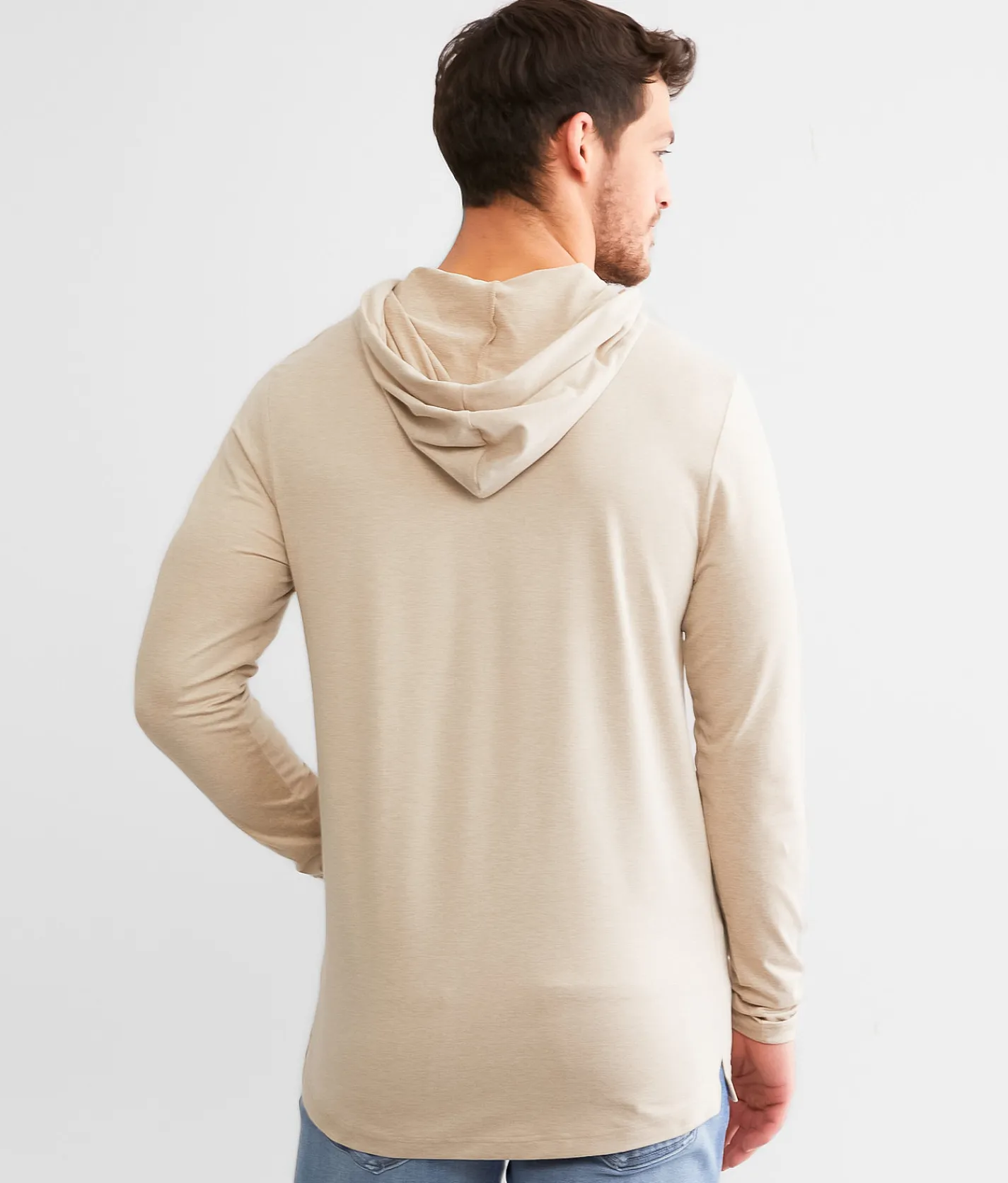 BKE Garstang Prima Performance Hoodie Feather Grey