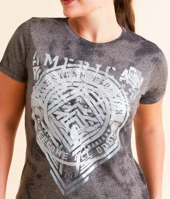 American Fighter Gatewood T-Shirt Black Crystal Wash Sale