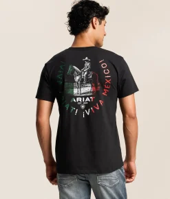 Tops|Graphic T-Shirts | Ariat Gaucho Horseshoe T-Shirt Black