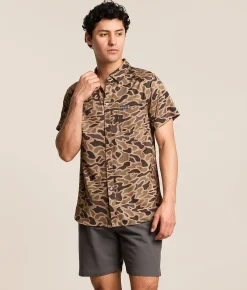 BURLEBO Performance Stretch Shirt Gauge Camo