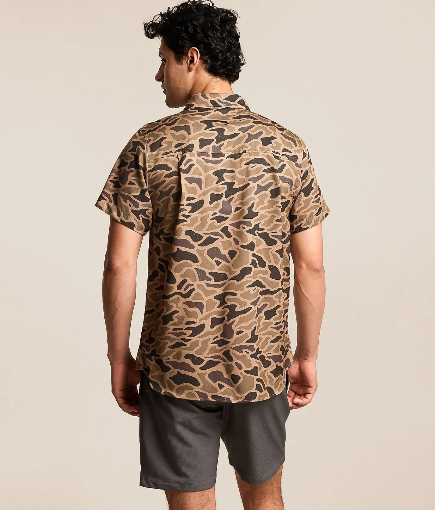 BURLEBO Performance Stretch Shirt Gauge Camo