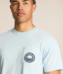 Old Row GBC Golf USA T-Shirt Chambray Discount
