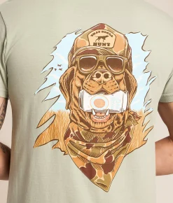 Old Row GBC Retro Can Camo T-Shirt Bay
