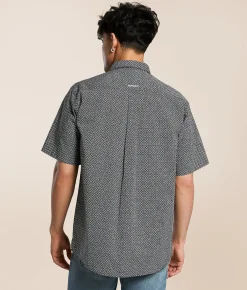 Ariat Gene Western Shirt Black Clearance