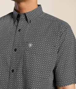 Ariat Gene Western Shirt Black Clearance