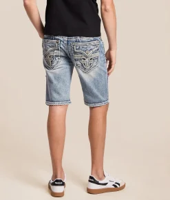 Bottoms | Rock Revival Geofrey Stretch Short Geofrey H200