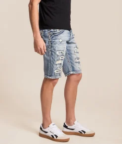 Bottoms | Rock Revival Geofrey Stretch Short Geofrey H200