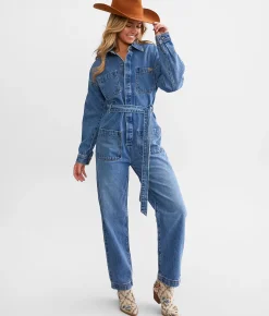 Ariat Georgia Jumpsuit Denim Discount