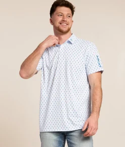 Ariat Geo TEK Fitted Performance Polo White Clearance