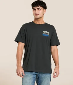RVCA Get Set T-Shirt Pirate Black