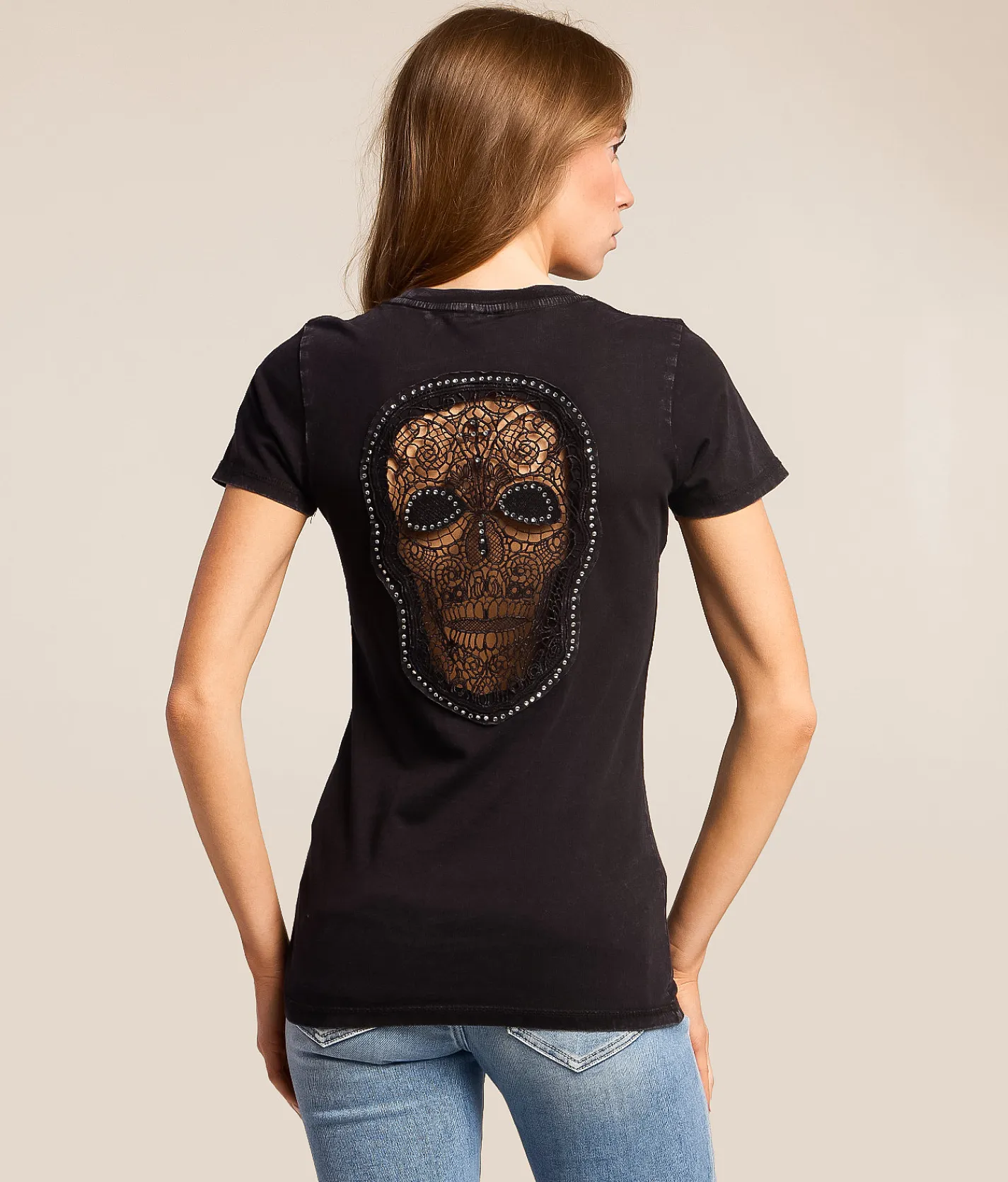 Affliction Ghost Prophet T-Shirt Black Lava Wash Best