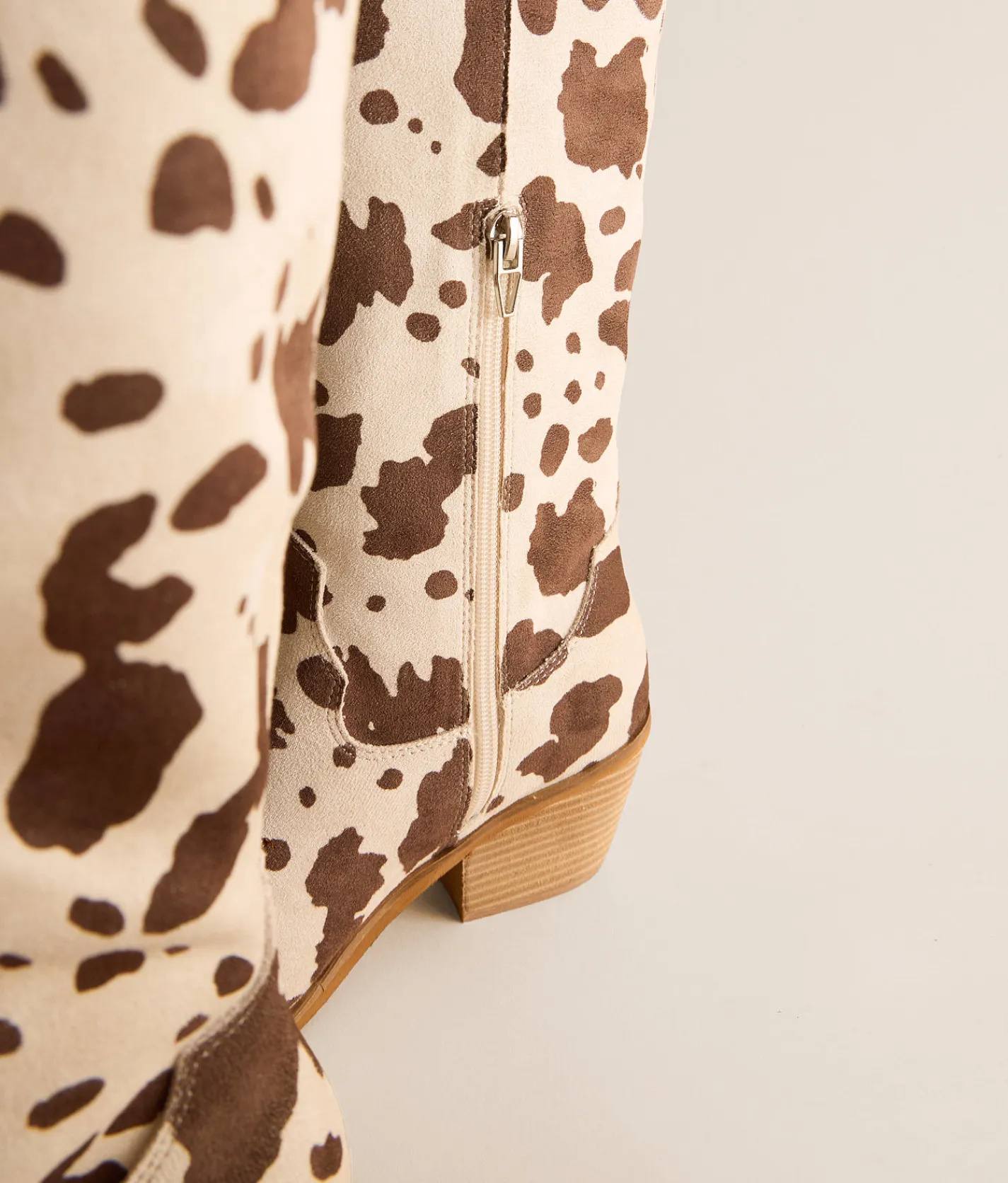 Shoes | Mi.iM Giada Western Boot Cow Print