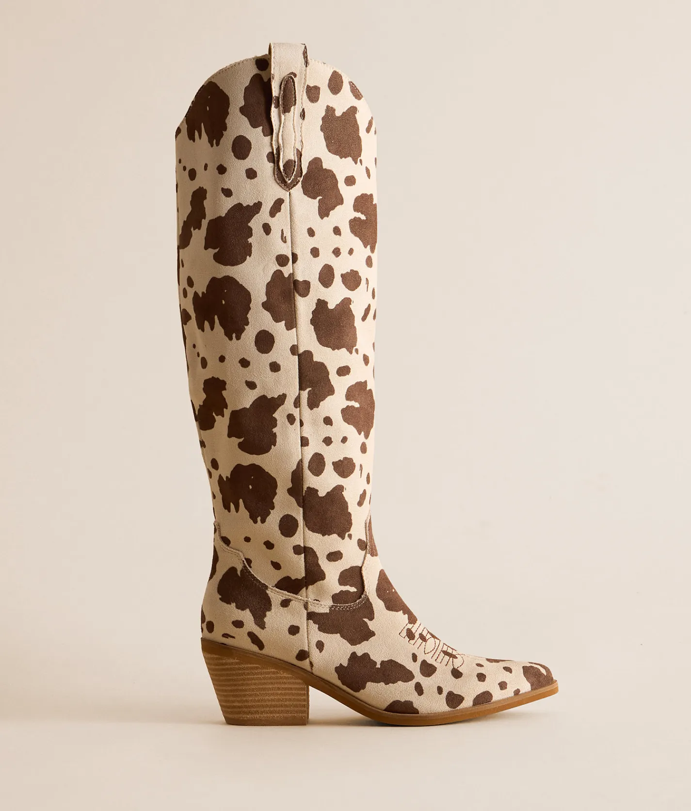 Shoes | Mi.iM Giada Western Boot Cow Print