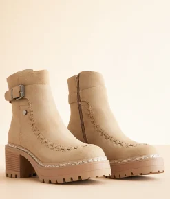 Mia Gianina Chelsea Ankle Boot Sand