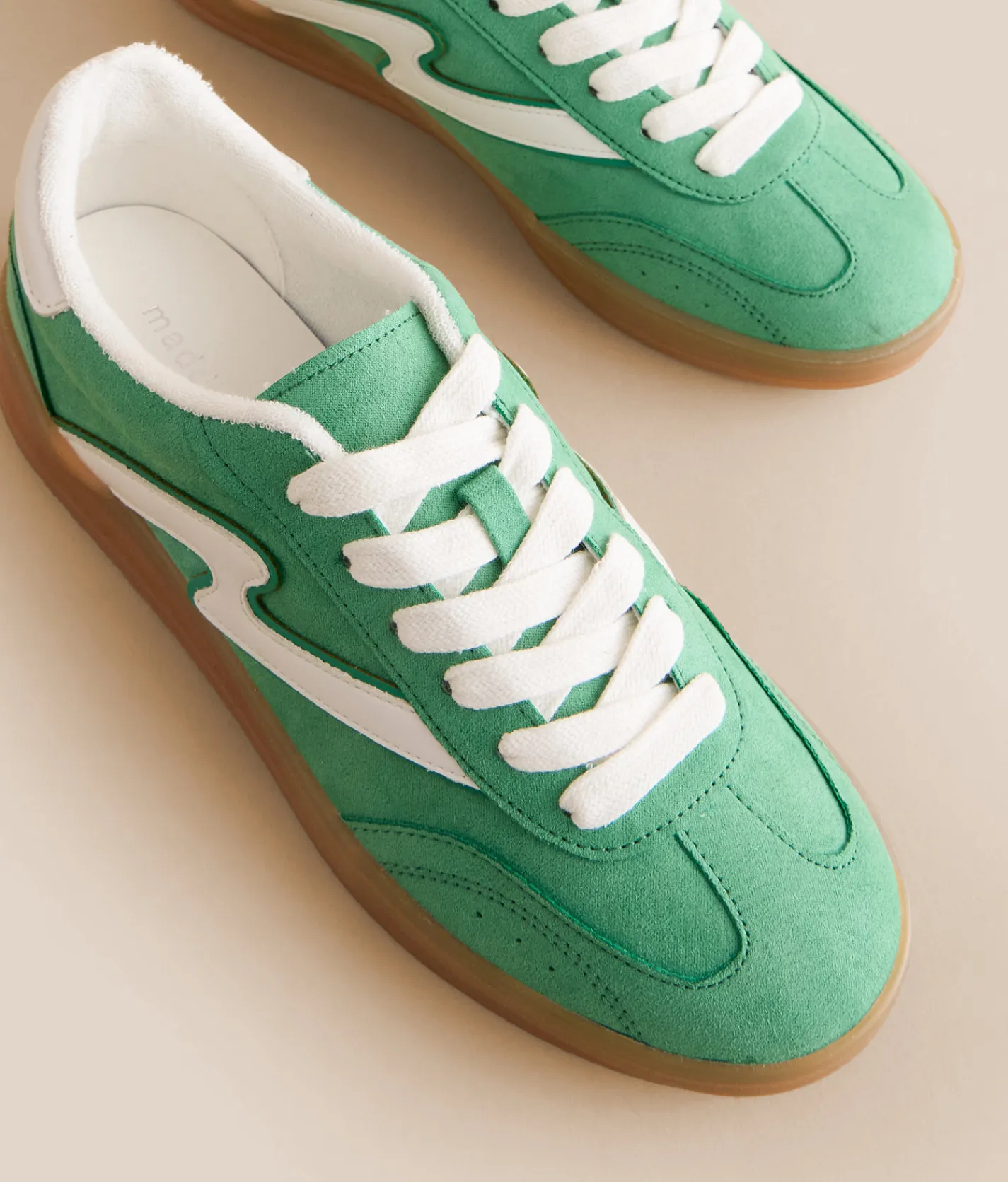 Madden Girl Gia Sneaker Green Multi Clearance
