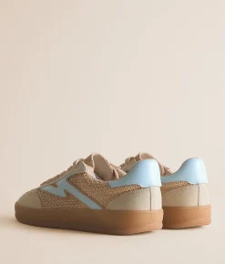 Shoes | Madden Girl Gia Sneaker Natural Light Blue