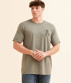 Graphic T-Shirts | Sullen GI Badge T-Shirt Mulled Basil