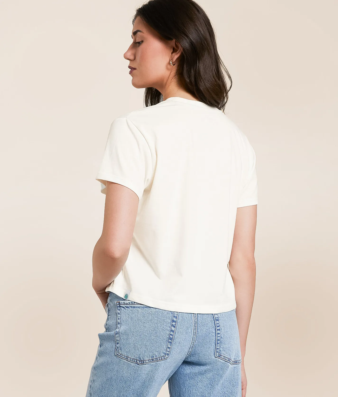 Tops | Sendero Provisions Co. Giddy Up Cropped T-Shirt Vintage White