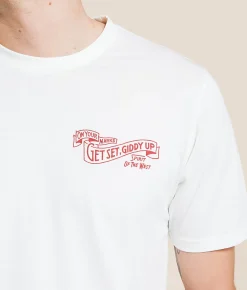 Graphic T-Shirts | Sendero Provisions Co. Giddy Up T-Shirt Vintage White