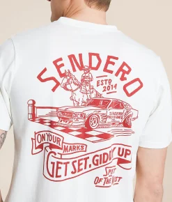 Graphic T-Shirts | Sendero Provisions Co. Giddy Up T-Shirt Vintage White