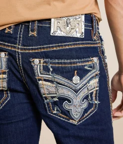 Rock Revival Jeans|Bottoms | Rock Revival Gideon Boot Stretch Jean Gideon B202