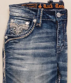 Bottoms|Rock Revival Jeans | Rock Revival Gideon Slim Straight Stretch Jean Gideon SJ203