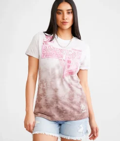 American Fighter Gideon T-Shirt White Multi 2 Hot