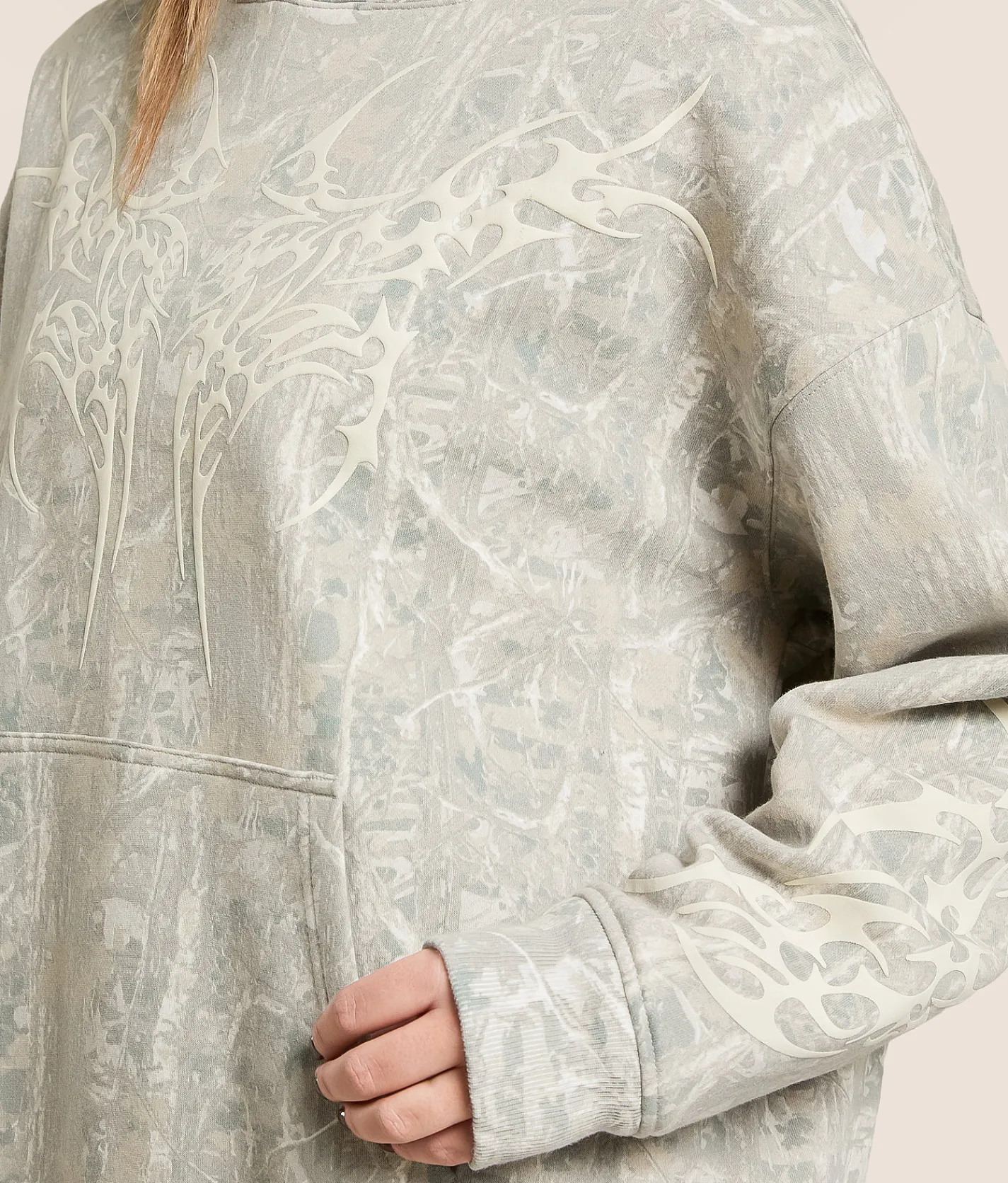 Modish Rebel Gilded Intent Hooded Sweatshirt Camo Online