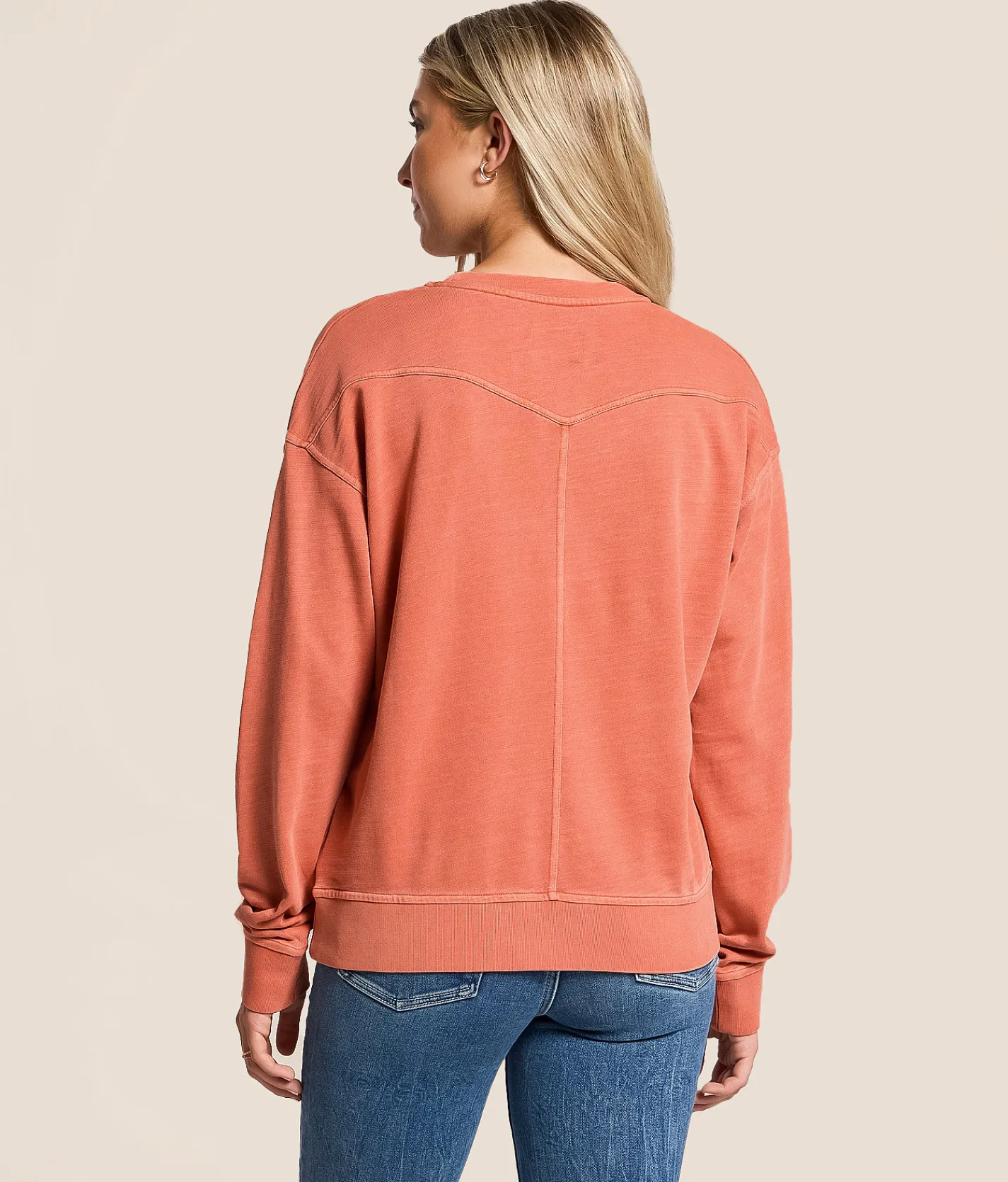 Tops | Kimes Ranch Gina Oversized Pullover Muted Red