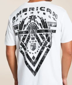 Tops|Graphic T-Shirts | American Fighter Glenwillow T-Shirt White