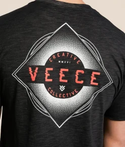 Graphic T-Shirts | Veece Glitch Blade T-Shirt Black