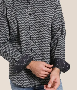 Eight X Glitch Shirt Grey Hot