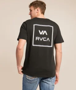 RVCA Glitch T-Shirt Pirate Black Hot