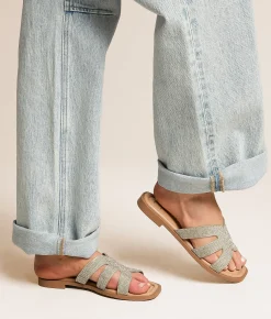 Muse & Co. Glitz Sandal Silver Outlet