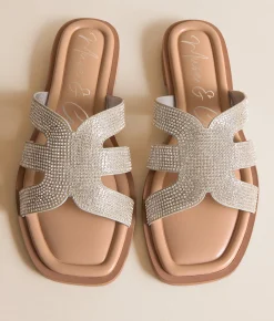 Muse & Co. Glitz Sandal Silver Outlet