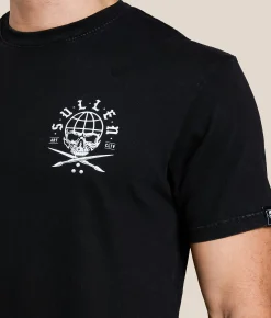Tops|Graphic T-Shirts | Sullen Global T-Shirt Jet Black