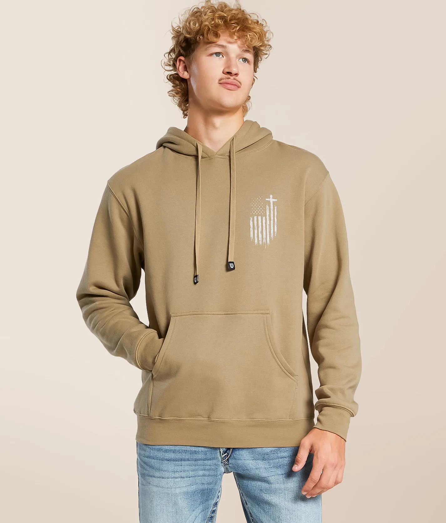 Howitzer God & Country Hooded Sweatshirt Fallen Rock New
