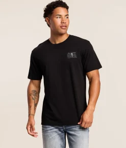 Tops|Graphic T-Shirts | Howitzer God & Country T-Shirt Black