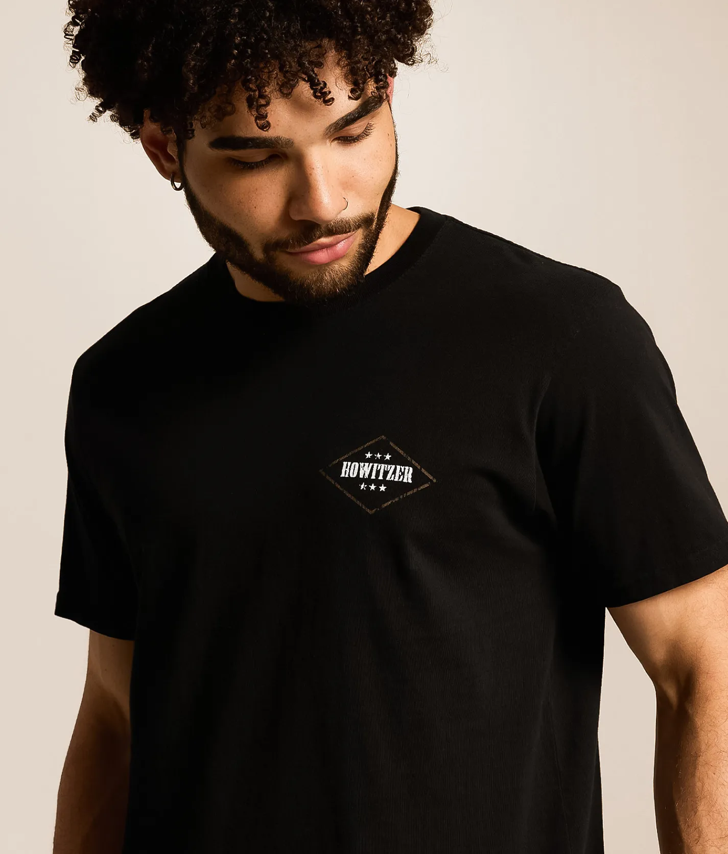Tops|Graphic T-Shirts | Howitzer God & Country T-Shirt Black