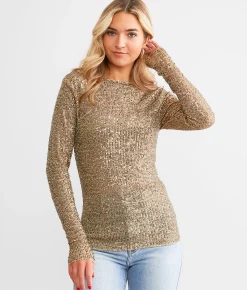 Free People Gold Rush Top Lavender Combo Online