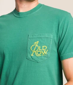 Old Row Golf Cart T-Shirt Green Outlet